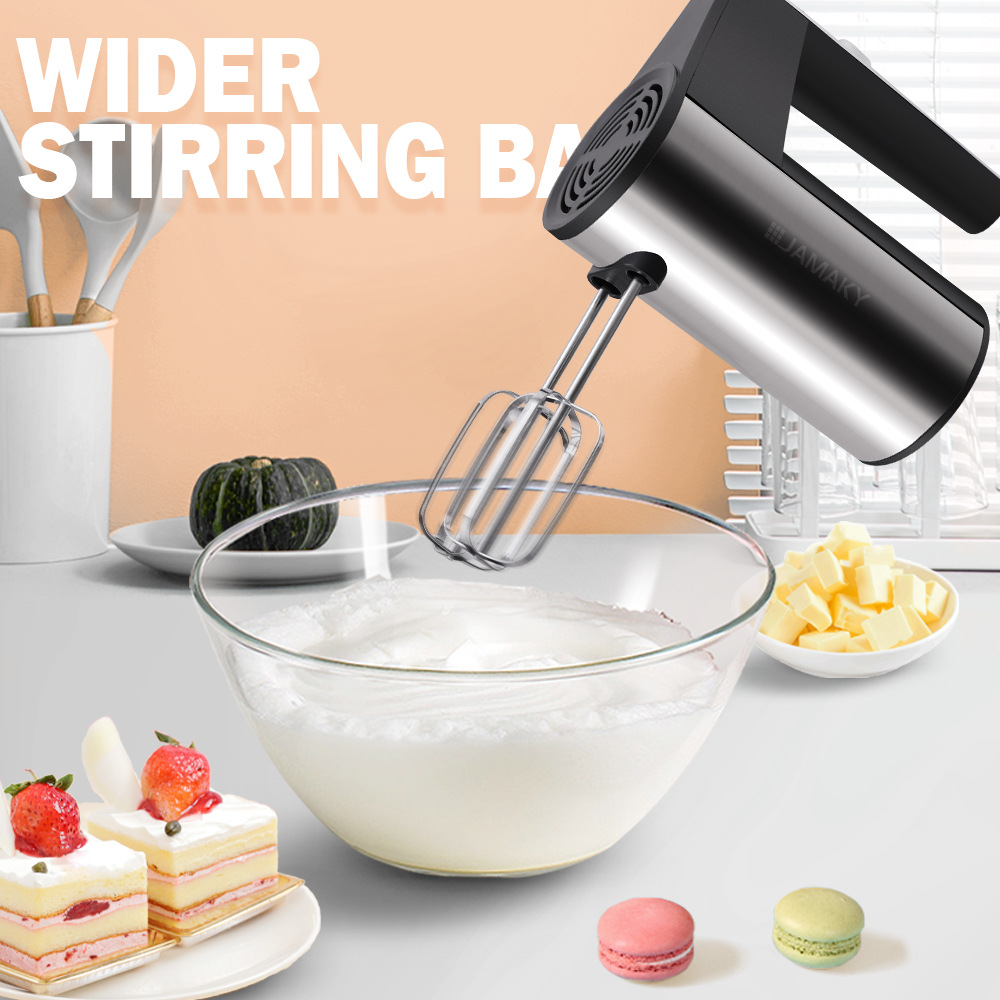 Kitchen Baking Cake - Tragbarer elektrischer Lebensmittelmixer, multifunktionaler automatischer Eierschläger,