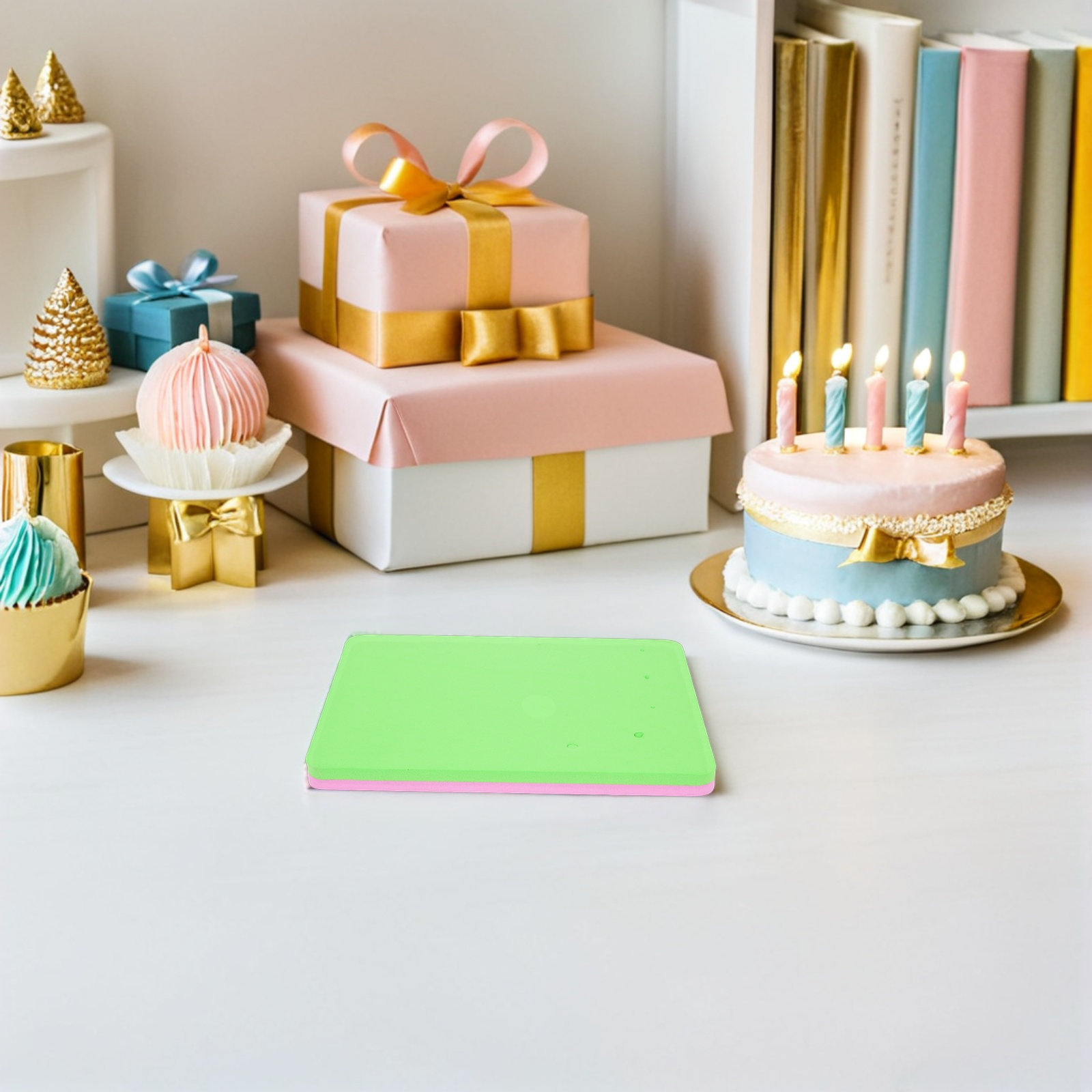 Kitchen Baking Cake - 3-teiliges Fondant-Modellierpad Weicher Schwamm Rutschfeste Trocknungsmatte