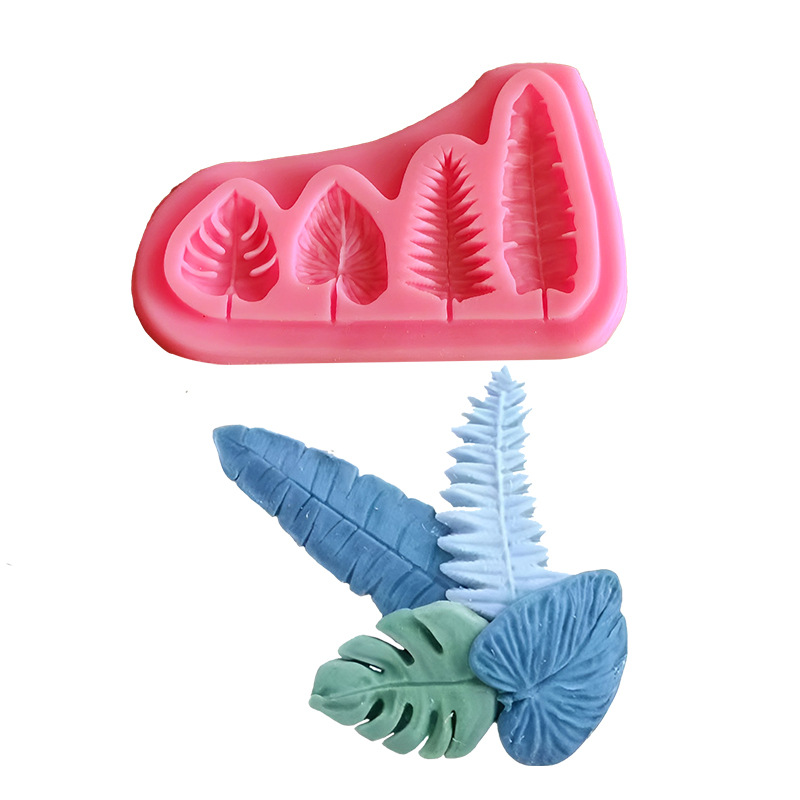 Kitchen Baking Items - Palm Blätter Und Schildkröte Blatt Silikon
