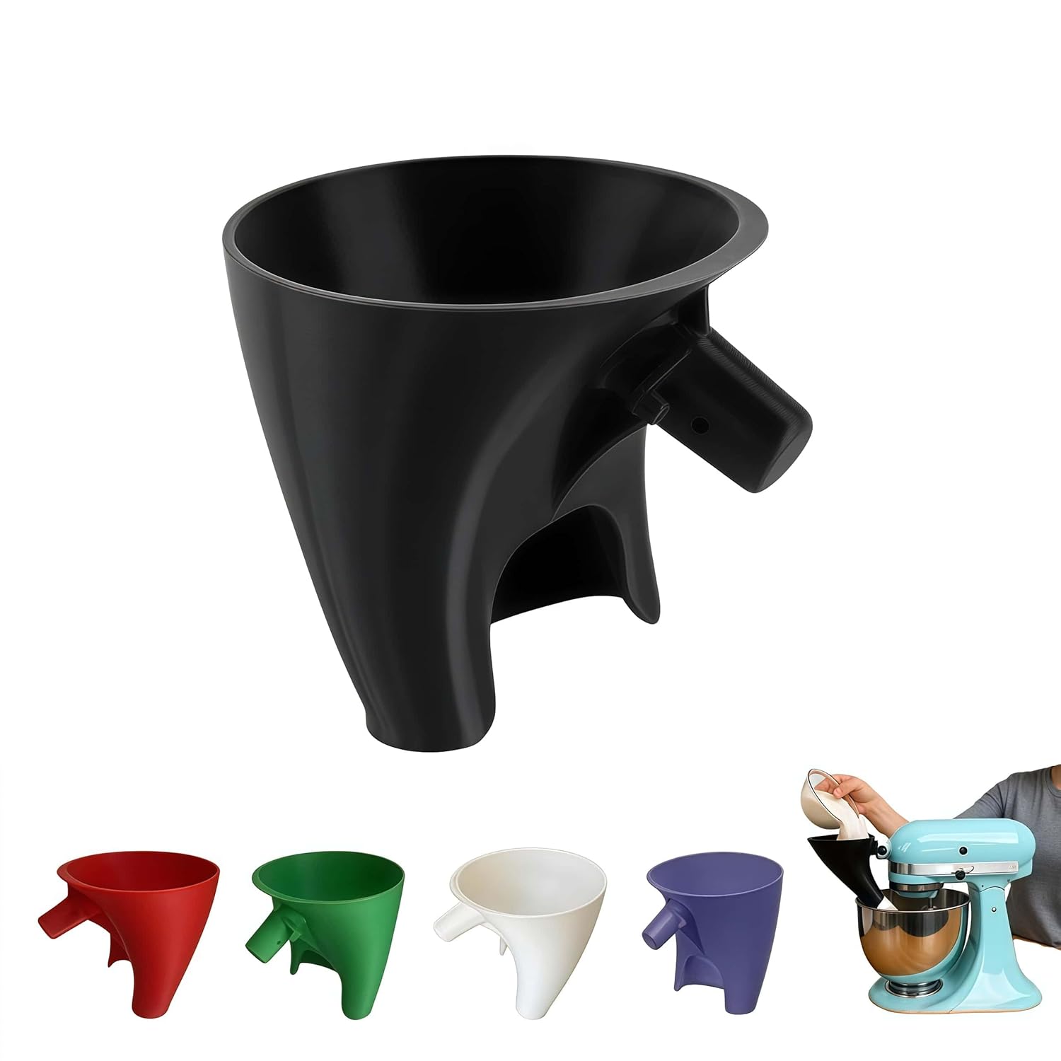 Kitchen Baking Aid - Mehl-Sieb für KitchenAid Mixer 5 Qt