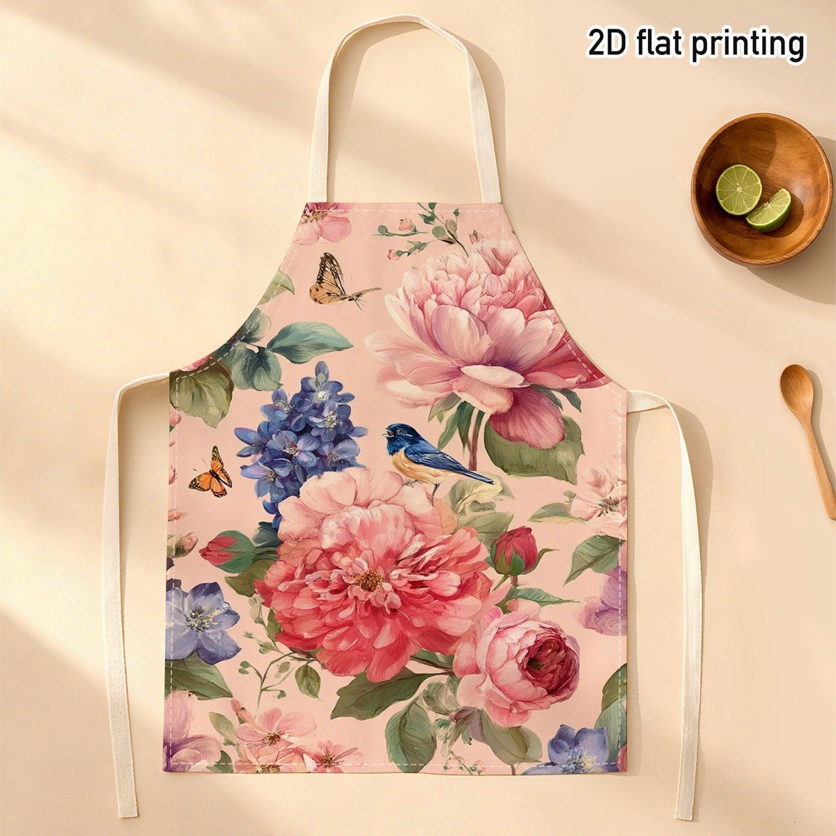 Kitchen Baking Gift Ideas - 1 Stück Schöne Schürze mit Blumen-