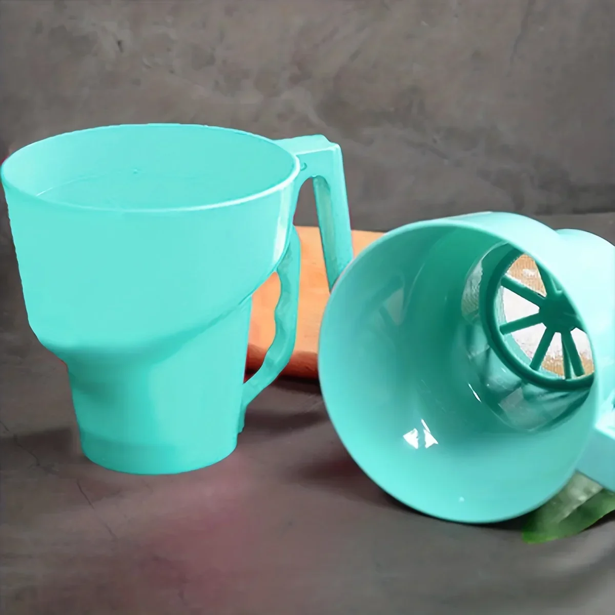 Baking Powder Kitchen - 1pc-Küche zubehör Tasse typ halbautomatische filter