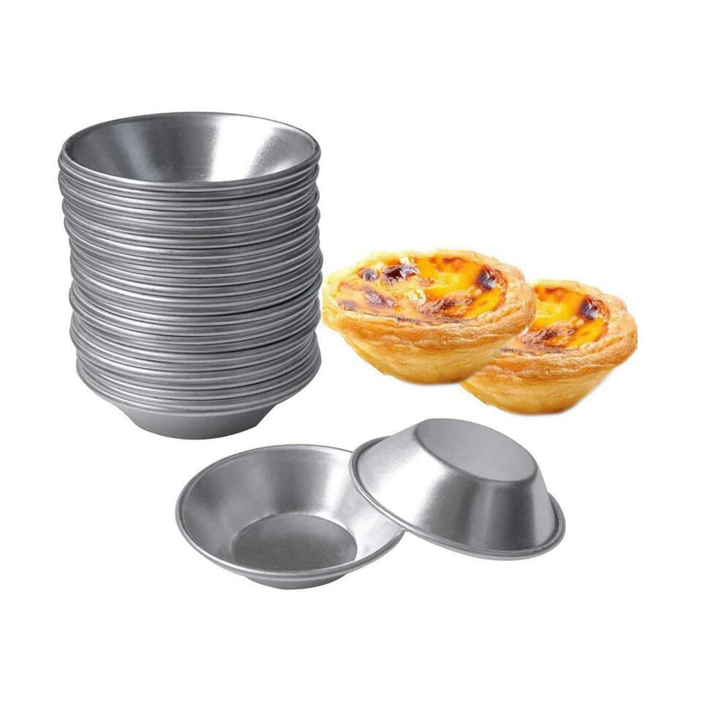 Muffin Tin Nonstick - 25 Stück Eierkuchenformen, Törtchen, Dessertform, Pfannen,