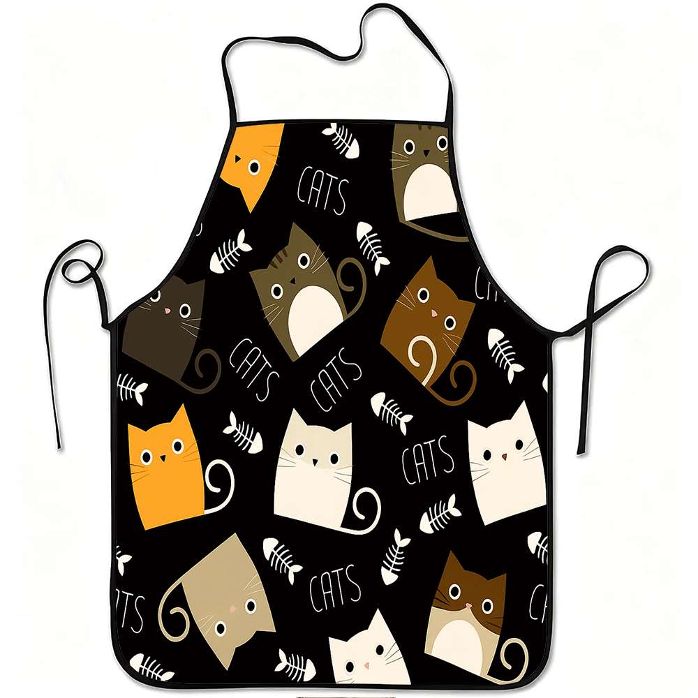 Kitchen Baking Gift Ideas - 1 lustige Schürze mit Cartoon-Motiv, niedliches