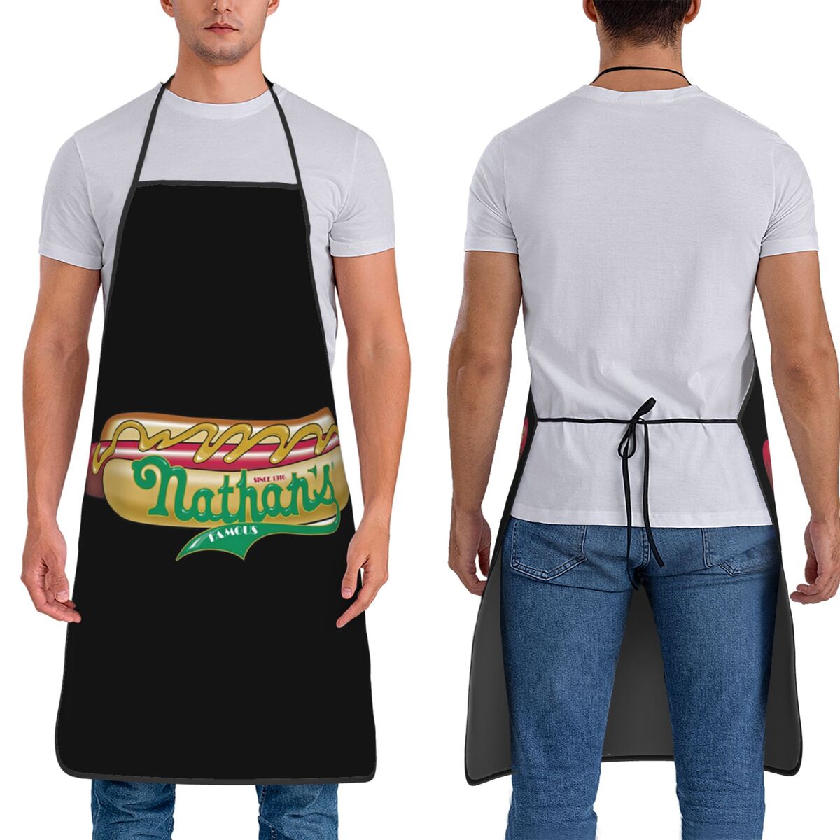 Kitchen Baking Island - Nathans Coney Island (3) Schürze, Koch,