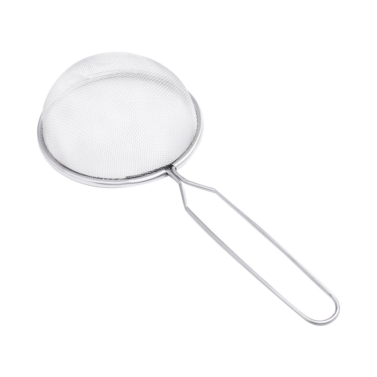 Baking Powder Kitchen - Edelstahl-Feinmaschiges Handmehlsieb Pulversieb Backwerkzeug für Kuchen,