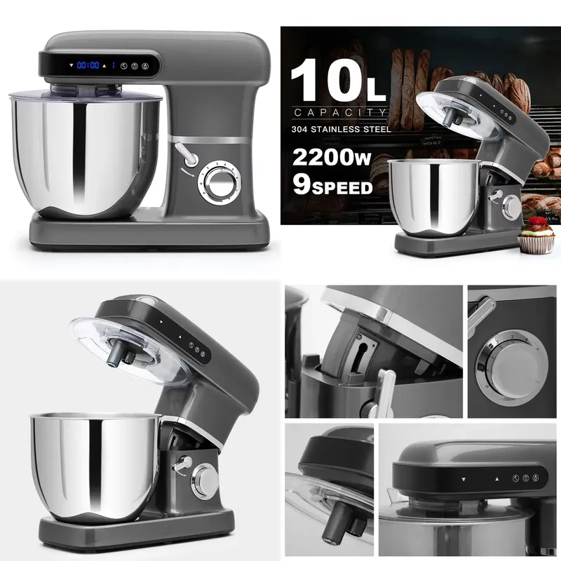 Kitchen Aid Baking Machine - Top Chef 10l Teigknetmaschine Küchenmaschine Batedeira