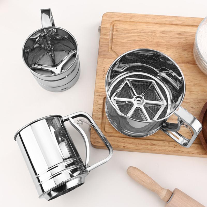 Edelstahl-Mehlsieb, Pulversieb – Baking Powder Kitchen Bewertung und Preis