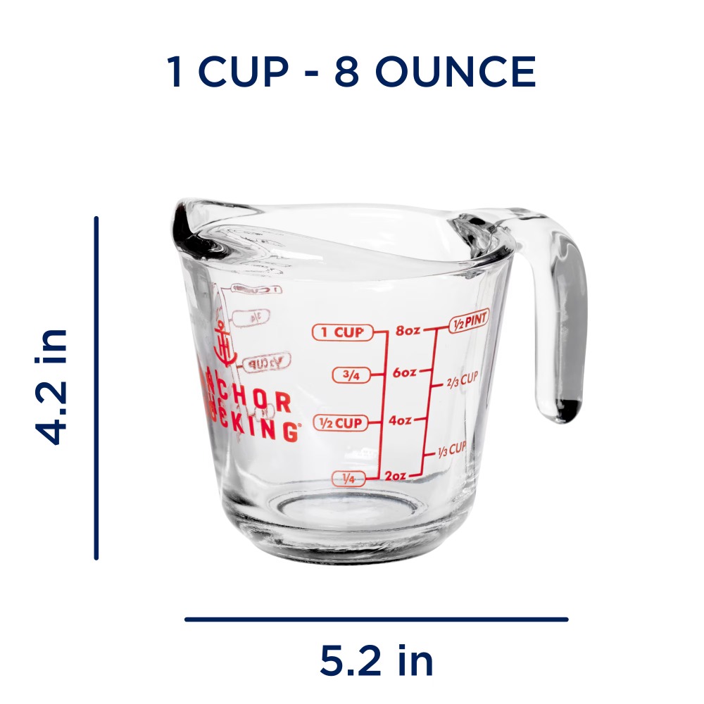 2er-Set Glas-Messbecher mit Gr – Baking Kitchen Set Bewertung und Preis
