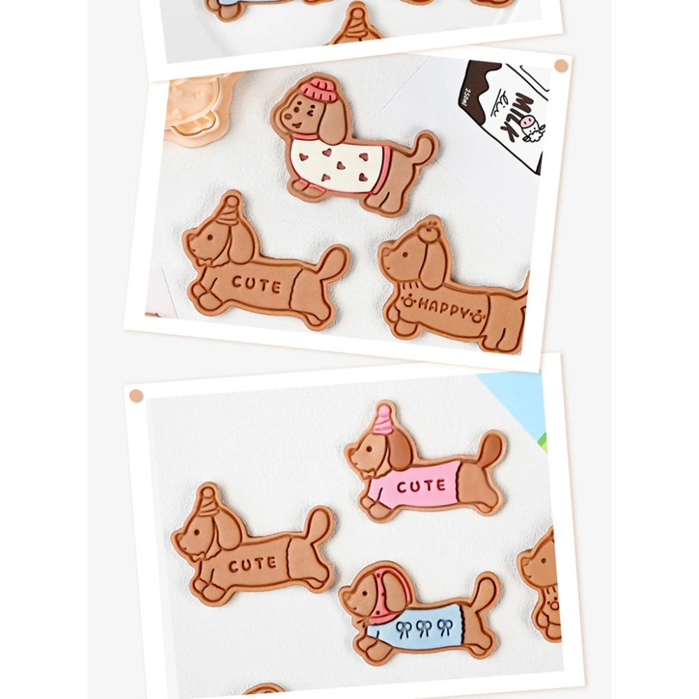 Keksausstecher mit Cartoon-Wür – Kitchen Baking Items Bewertung und Preis