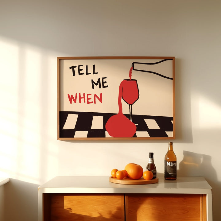 Vintage-Leinwand-Wandkunst-Pos – Kitchen Queen Bewertung und Preis