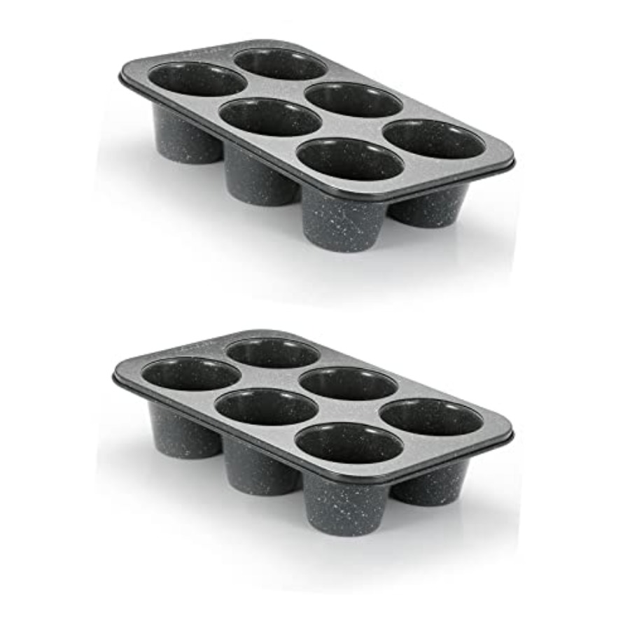 2 Stück tiefe Jumbo-Muffinform – Muffin Tin Nonstick Bewertung und Preis