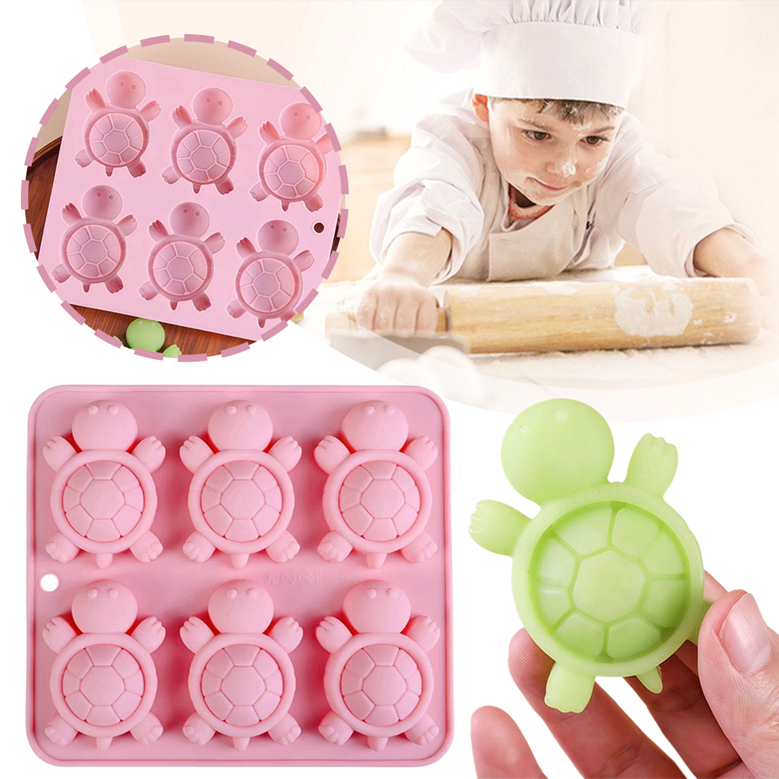 Schildkröten Eisschale 3d Schi – Kitchen Baking Items Bewertung und Preis