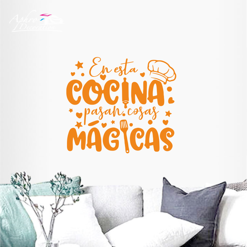 Wandaufkleber „Magic Kitchen“  – Kitchen Queen Bewertung und Preis