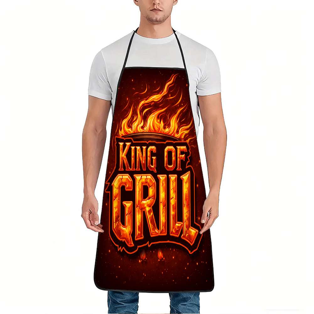 1 Stück Bbq King Schürze, Bbq  – Kitchen Baking Gift Ideas Bewertung und Preis