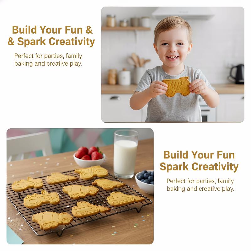 3D-Fahrzeug-Keksausstecher 4-t – Baking Kitchen Set Bewertung und Preis