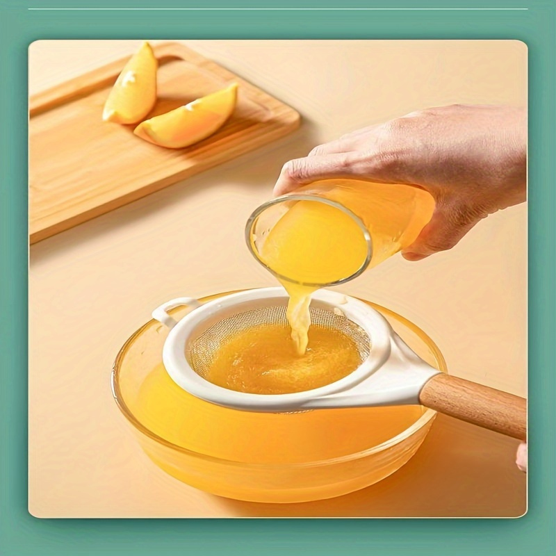 Neuer Typ Mehlsieb mit Holzgri – Baking Powder Kitchen Bewertung und Preis