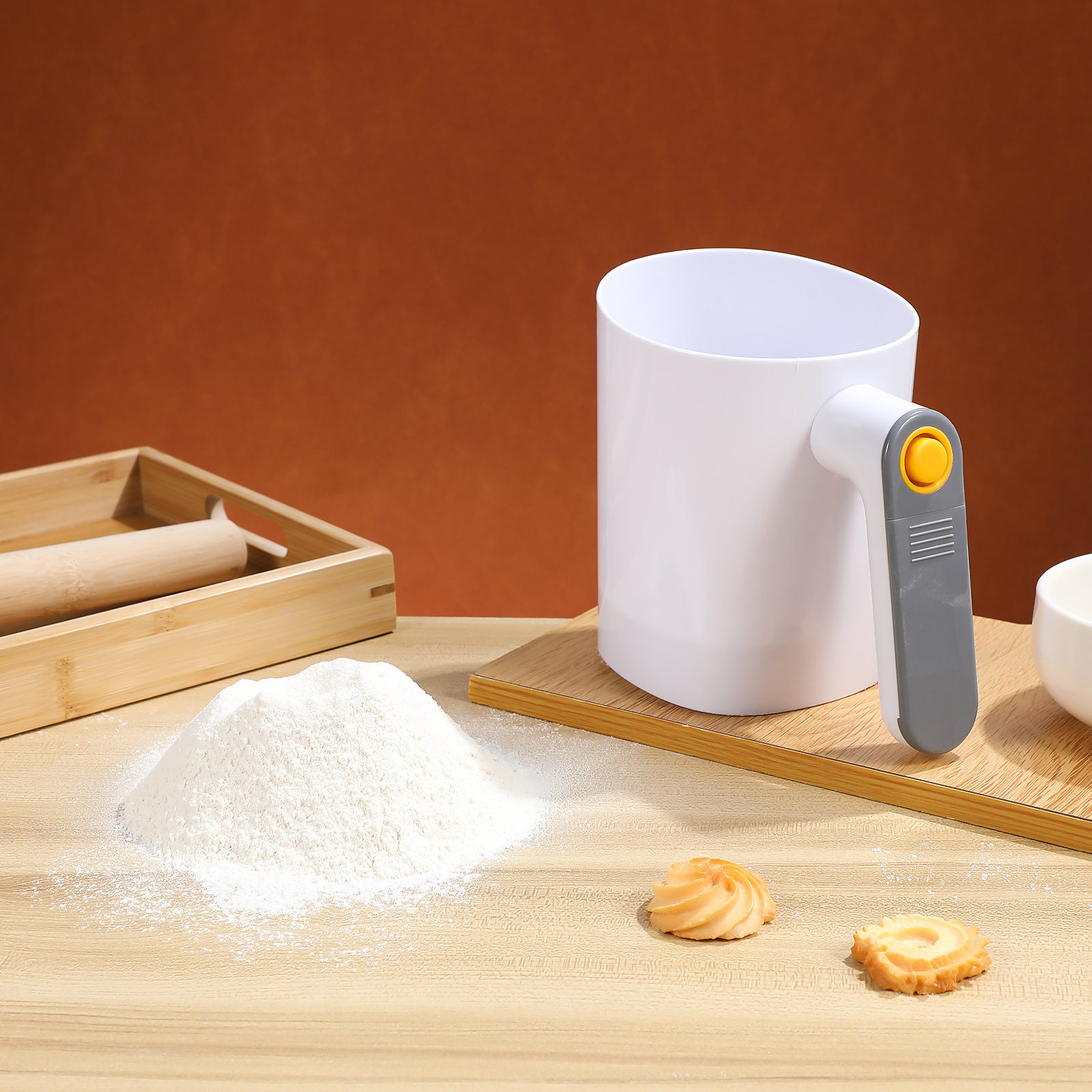 Elektrisches Küchensieb, Handg – Baking Powder Kitchen Bewertung und Preis
