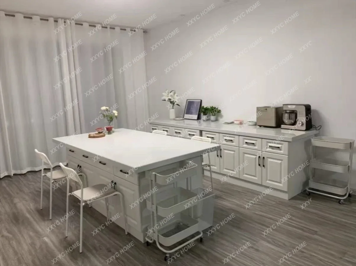 Backarbeitsplatz, Dessert-Kuch – Kitchen Baking Island Bewertung und Preis