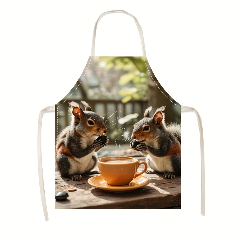 Leinen-Schürze mit Eichhörnche – Kitchen Baking Gift Ideas Bewertung und Preis