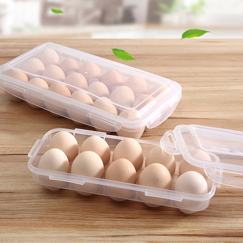 1/2pc 10Grids Ei Lagerung Box  – Kitchen Queen Bewertung und Preis