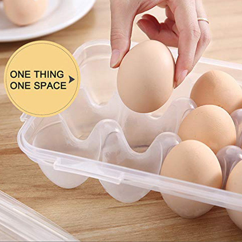 1/2pc 10Grids Ei Lagerung Box  – Kitchen Queen Bewertung und Preis