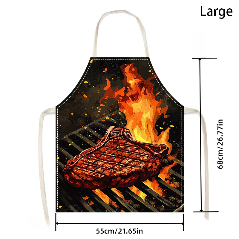 1 Stück BBQ-Steak-Schürze mit  – Kitchen Baking Gift Ideas Bewertung und Preis