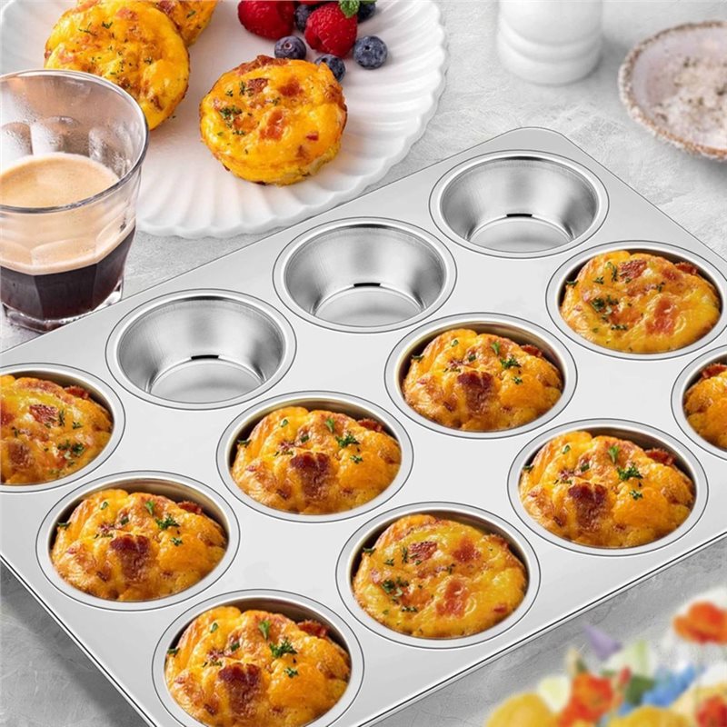 ABAE-Muffinform, Edelstahl-Cup – Muffin Tin Nonstick Bewertung und Preis