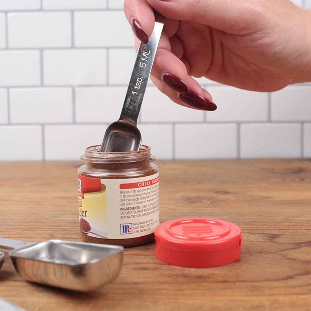6 Stück Edelstahl Messlöffel m – Baking Powder Kitchen Bewertung und Preis