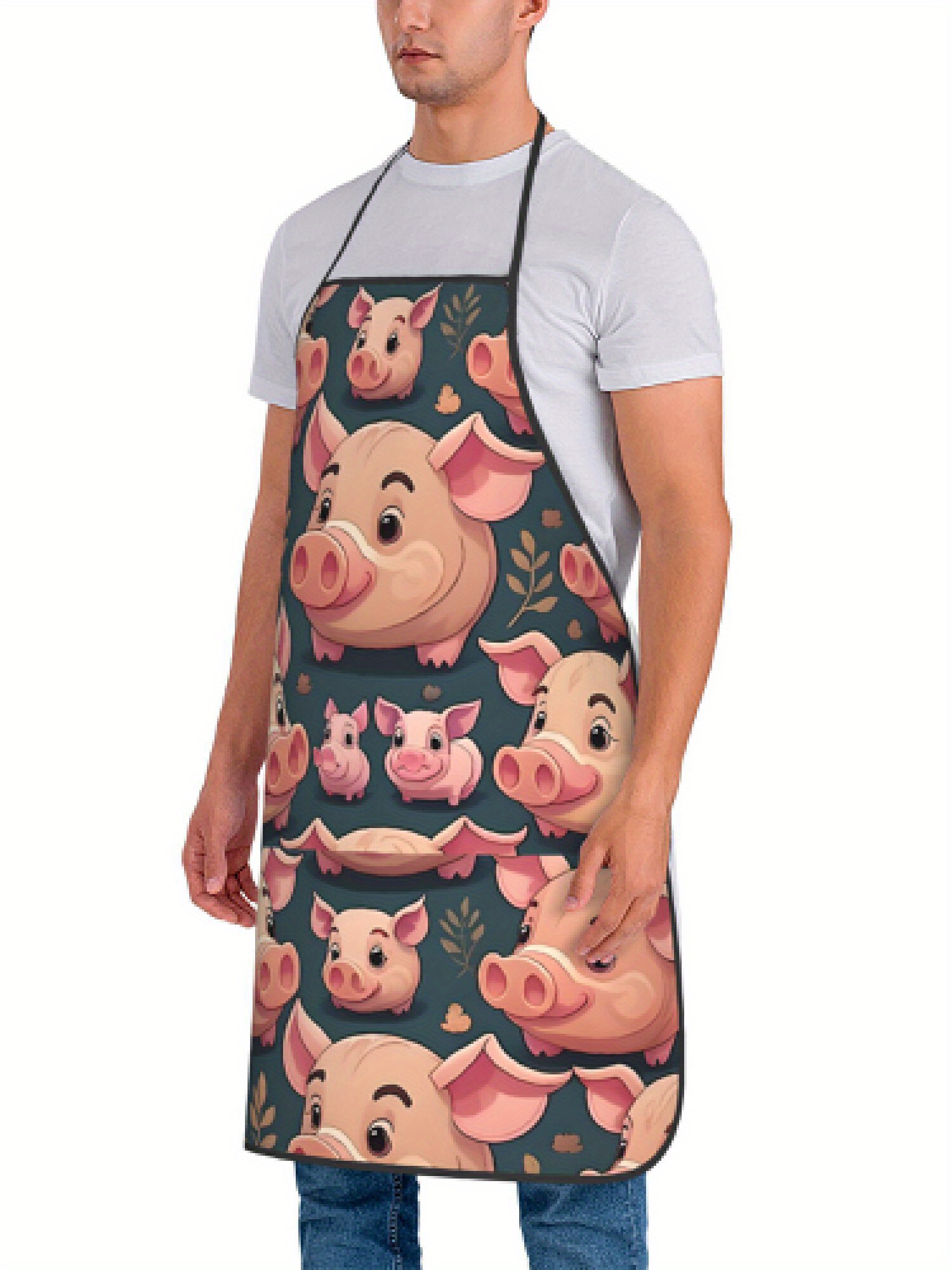1 Stück Retro-Schürze im rosa  – Kitchen Baking Gift Ideas Bewertung und Preis
