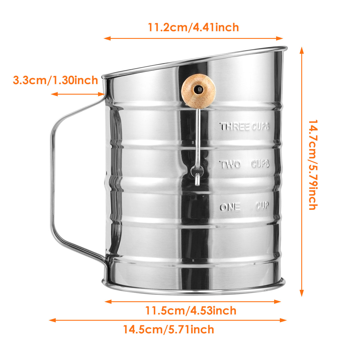 Mehls ieb Edelstahl feinmaschi – Baking Powder Kitchen Bewertung und Preis