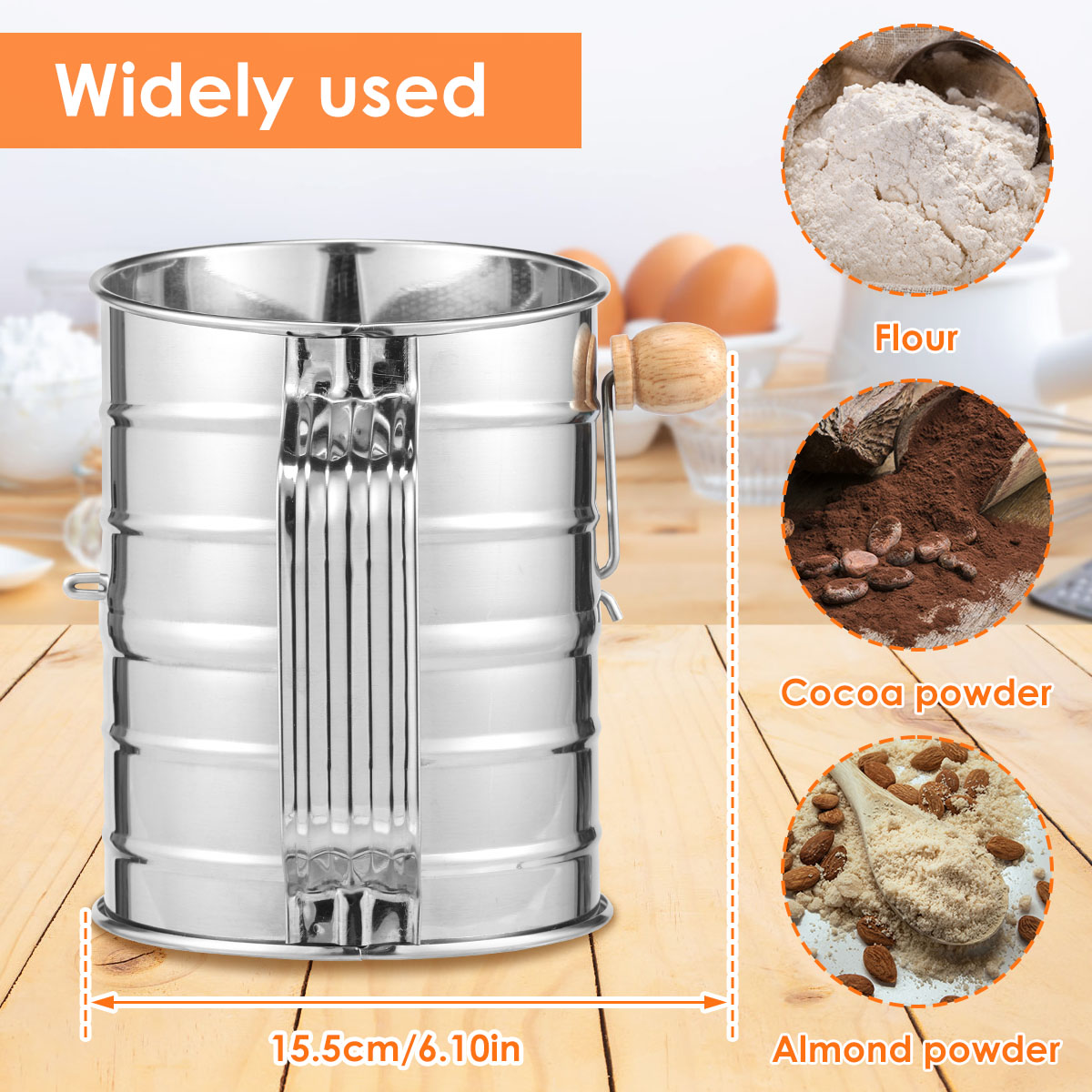 Mehls ieb Edelstahl feinmaschi – Baking Powder Kitchen Bewertung und Preis