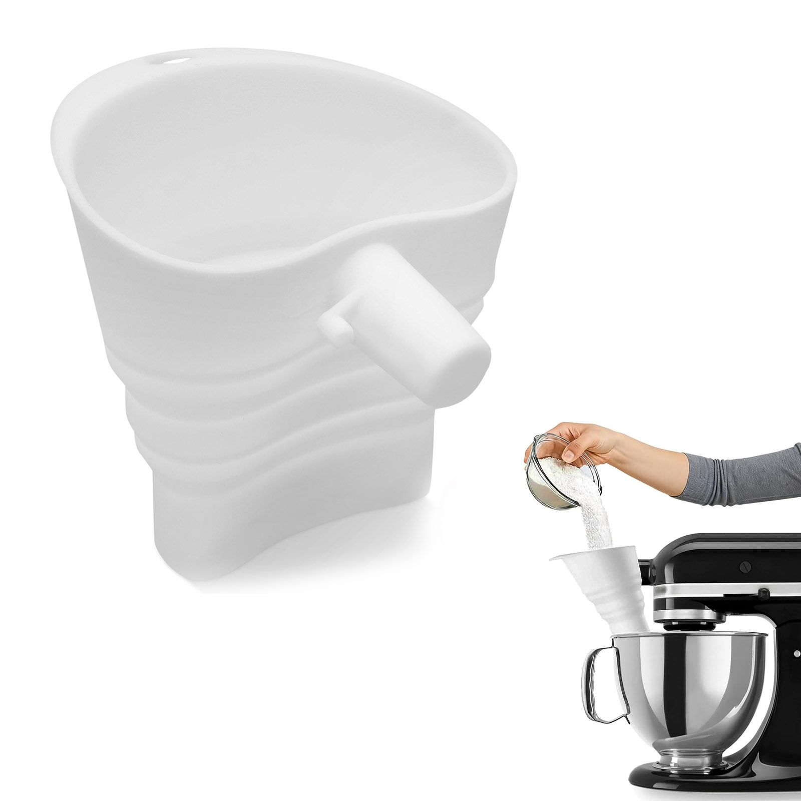 Silikon-Mehltrichter für Küche – Kitchen Baking Aid Bewertung und Preis