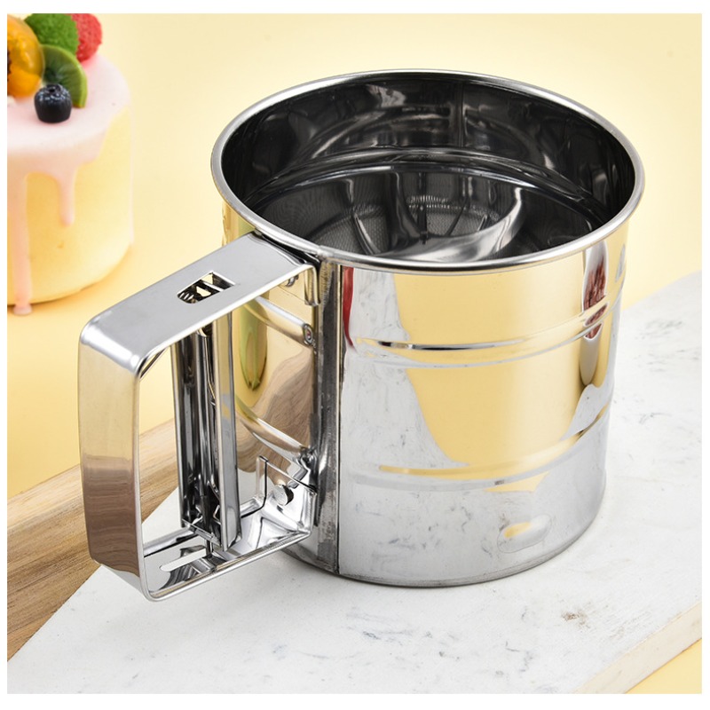 1PC Edelstahl Mehl Sichter Sie – Baking Powder Kitchen Bewertung und Preis