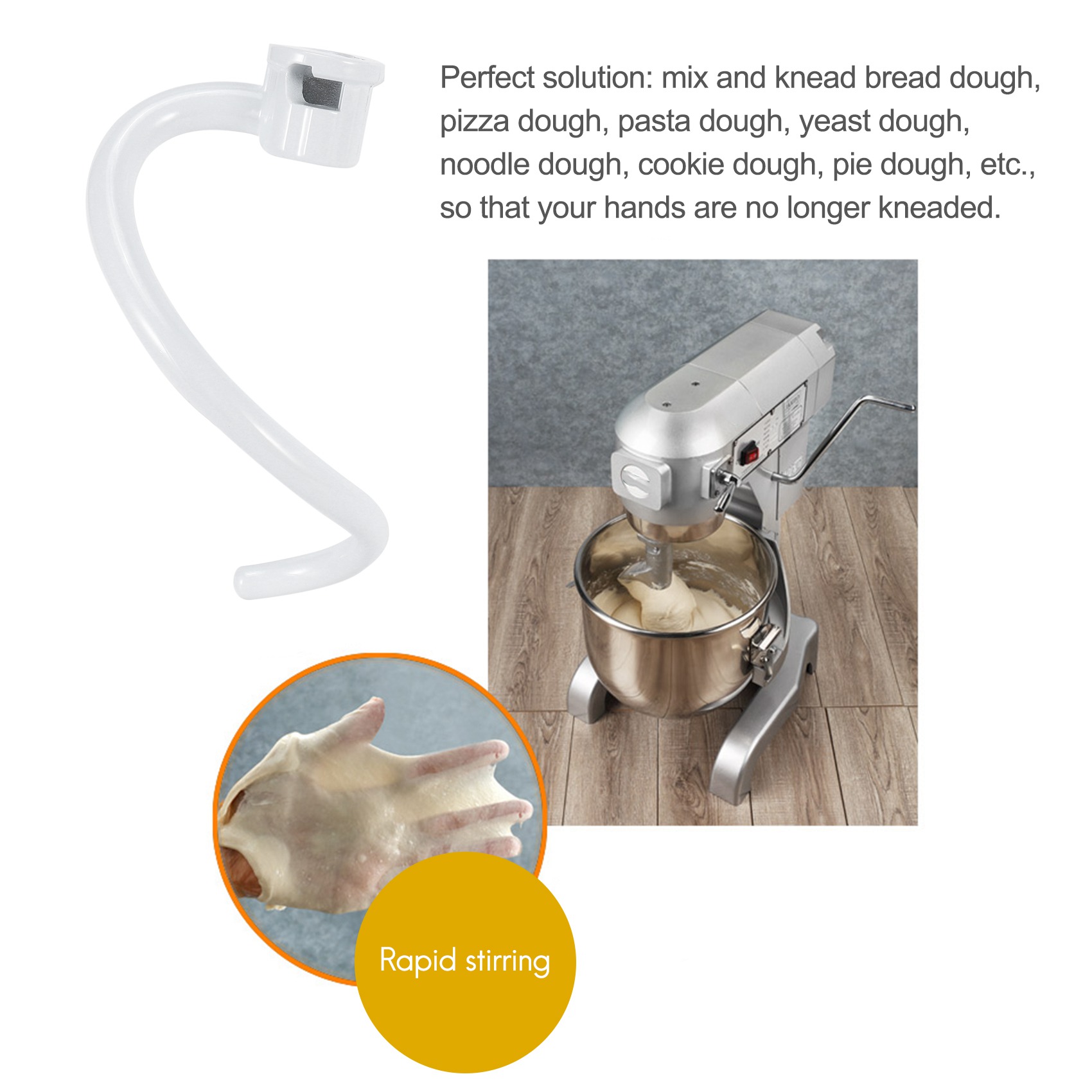 AEE6-Spiral-Teighaken-Ersatzte – Kitchen Baking Aid Bewertung und Preis